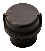 Hickory Hardware Pipeline 1-1/4" (32mm) Cabinet Knob (Vintage Bronze)