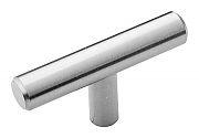 Hickory Hardware 2-3/8" (60mm) Cabinet T-Knob (Stainless Steel Look)