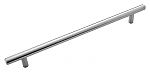 Hickory Hardware 8-13/16" (224mm) Center-to-Center Cabinet Bar Pull - 11-1/8" (283mm) Overall Length (Stainless Steel Look)