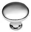Hickory Hardware Conquest 1-1/8" (29mm) Cabinet Knob (Polished Chrome)