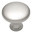 Hickory Hardware Conquest 1-1/8" (29mm) Cabinet Knob (Satin Nickel)