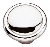 Hickory Hardware Conquest 1-5/16" (33mm) Cabinet Knob (Polished Chrome)