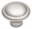 Hickory Hardware Conquest 1-5/16" (33mm) Cabinet Knob (Satin Nickel)