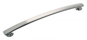 Hickory Hardware American Diner 8-13/16" (224mm) Center-to-Center Cabinet Pull (Satin Nickel)