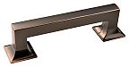 Hickory Hardware Studio 3-3/4" (96mm) Center-to-Center Cabinet Pull (Oil-Rubbed Bronze Highlighted)