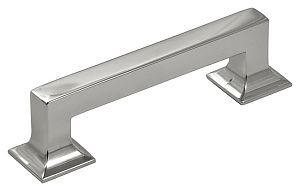 Hickory Hardware Studio 3-3/4" (96mm) Center-to-Center Cabinet Pull (Satin Nickel)