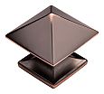 Hickory Hardware Studio 1-1/4" (32mm) Cabinet Knob (Oil-Rubbed Bronze Highlighted)