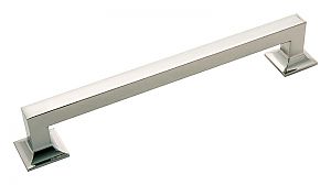 Hickory Hardware Studio 7-1/2" (191mm) Center-to-Center Cabinet Pull (Polished Nickel)