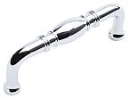 Hickory Hardware Williamsburg 3" (76mm) Center-to-Center Cabinet Pull (Polished Chrome)