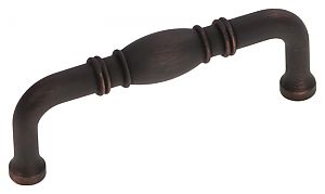 Hickory Hardware Williamsburg 3" (76mm) Center-to-Center Cabinet Pull (Vintage Bronze)