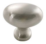 Hickory Hardware Williamsburg 1-1/4" (32mm) Cabinet Knob (Stainless Steel Look)
