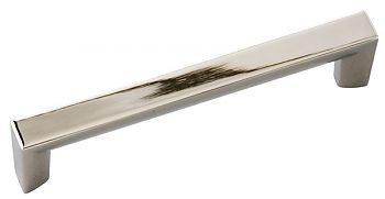 Hickory Hardware Rochester 3-3/4" (96mm) Center-to-Center Cabinet Pull (Bright Nickel)