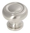 Hickory Hardware Cottage 1-1/4" (32mm) Cabinet Knob (Satin Nickel)