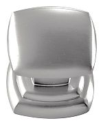 Hickory Hardware Euro-Contemporary 1-1/4" (32mm) Cabinet Knob (Satinless Steel Look)