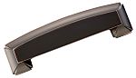 Hickory Hardware Bridges 3" (76mm) Center-to-Center and 3-3/4" (96mm) Center-to-Center Cabinet Cup Pull (Oil Rubbed Bronze Highlighted)