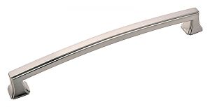 Hickory Hardware Bridges 7-1/2" (191mm) Center-to-Center Cabinet Pull (Satin Nickel)