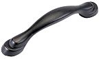Hickory Hardware Eclipse 3" (76mm) Center-to-Center Cabinet Pull (Vintage Bronze)