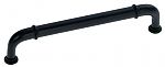 Hickory Hardware Cottage 5" (128mm) Center-to-Center Cabinet Pull (Matte Black)