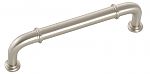 Hickory Hardware Cottage 3-3/4" (96mm) Center-to-Center Cabinet Pull (Stainless Steel Look)