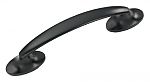 Hickory Hardware Luna 3" (76mm) Center-to-Center Cabinet Pull (Matte Black)