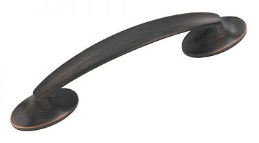 Hickory Hardware Luna 3" (76mm) Center-to-Center Cabinet Pull (Vintage Bronze)