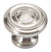 Hickory Hardware Williamsburg 1-1/4" (32mm) Cabinet Knob (Satin Nickel)
