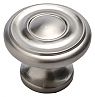 Hickory Hardware Williamsburg 1-1/4" (32mm) Cabinet Knob (Stainless Steel Look)
