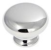 Hickory Hardware Cottage 1-1/8" (29mm) Cabinet Knob (Chrome)