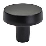 Berenson Transitional Advantage Four 1-7/32" (31mm) Cabinet Knob (Matte Black)
