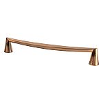 Berenson Domestic Bliss 8-13/16" (224mm) Center-to-Center Cabinet Pull (Brushed Copper)