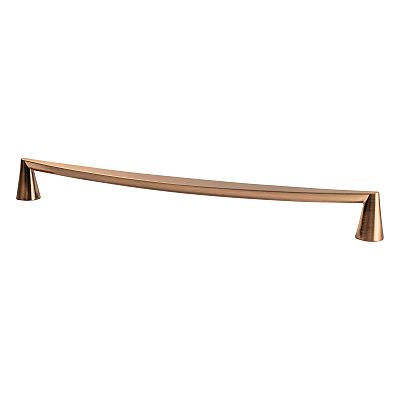 Berenson Domestic Bliss 12-5/8" (321mm) Center-to-Center Cabinet Pull (Brushed Copper)