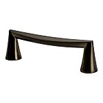 Berenson Domestic Bliss 3-3/4" (96mm) Center-to-Center Cabinet Pull (Toasted Bronze)