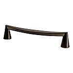 Berenson Domestic Bliss 6-1/4" (159mm) Center-to-Center Cabinet Pull (Toasted Bronze)