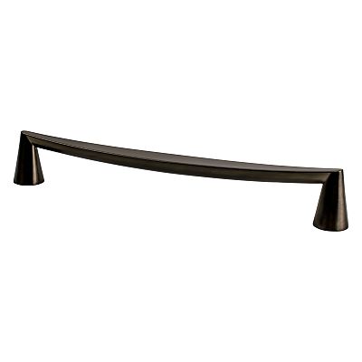 Berenson Domestic Bliss 8-13/16" (224mm) Center-to-Center Cabinet Pull (Toasted Bronze)