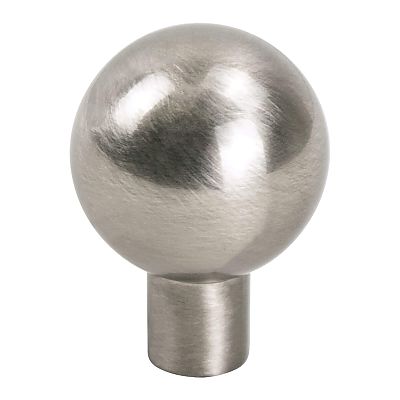 Berenson  31/32" (25mm) Ball Cabinet Knob (Brushed Nickel)