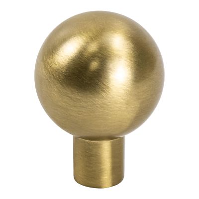 Berenson  31/32" (25mm) Ball Cabinet Knob (Modern Brushed Gold)