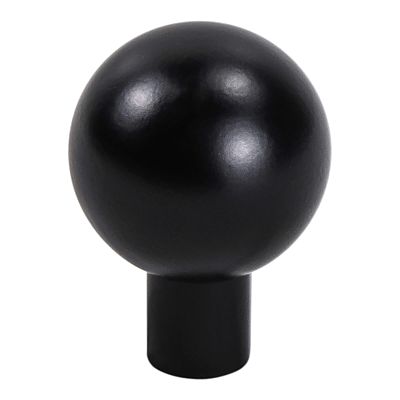 Berenson  31/32" (25mm) Ball Cabinet Knob (Matte Black)