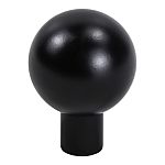 Berenson  31/32" (25mm) Ball Cabinet Knob (Matte Black)