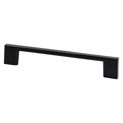 Berenson Transitional Advantage Four 5" (128mm) Center-to-Center Rectangle Pull (Brushed Nickel)