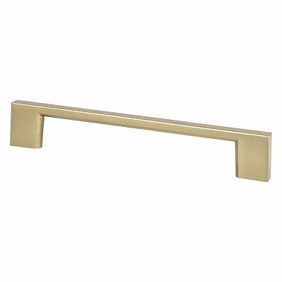 Berenson Transitional Advantage Four 5" (128mm) Center-to-Center Rectangle Pull (Champagne)