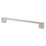 Berenson Transitional Advantage Four 7-9/16" (192mm) Center-to-Center Rectangle Pull (Brushed Nickel)