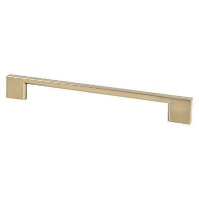 Berenson Transitional Advantage Four 7-9/16" (192mm) Center-to-Center Rectangle Pull (Champagne)