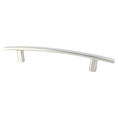 Berenson Advantage One 5-1/16" (129mm) Center-to-Center Cabinet Bow Pull (Satin Nickel)