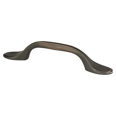 Berenson Advantage One 3" (76mm) Center-to-Center Cabinet Pull (Verona Bronze)