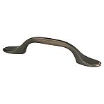 Berenson Advantage One 3" (76mm) Center-to-Center Cabinet Pull (Verona Bronze)
