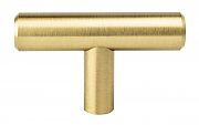 Berenson Tempo 2" (51mm) Cabinet Knob (Modern Brushed Gold)