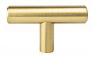 Berenson Tempo 2" (51mm) Cabinet Knob (Modern Brushed Gold)
