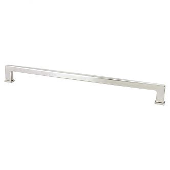 Berenson Subtle Surge 18" (457mm) Center-to-Center Cabinet/Appliance Pull (Brushed Nickel)