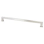 Berenson Subtle Surge 18" (457mm) Center-to-Center Cabinet/Appliance Pull (Brushed Nickel)