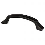 Berenson Epoch Edge 3-3/4" (96mm) Center-to-Center Cabinet Pull (Matte Black)